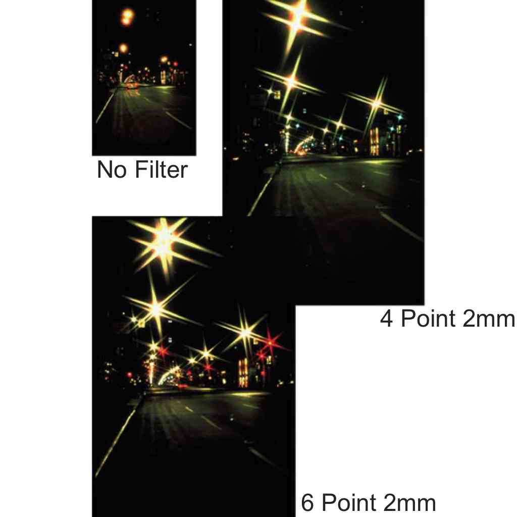 Tiffen Star Filters - Sizes 37mm-82mm