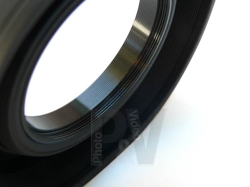 3 Position Rubber Lens Hood 58mm - Canon Nikon etc