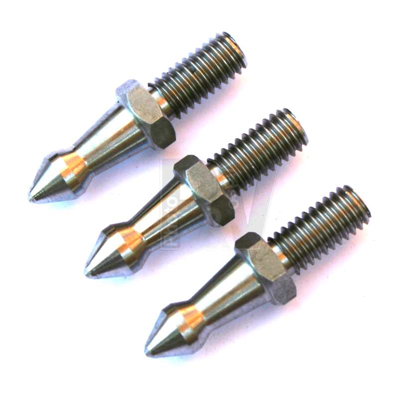 Gitzo G1220.129B3 Tripod Spikes and Rubber Feet Set of 3