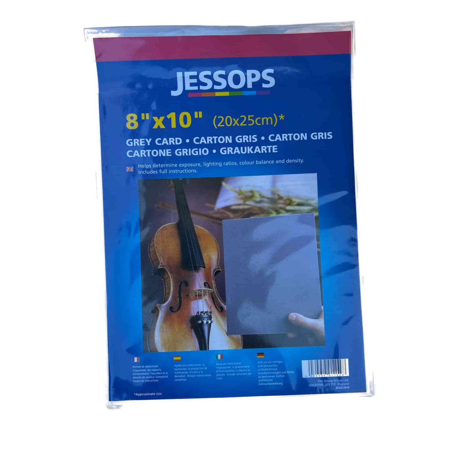 Jessops Grey Card 8x10