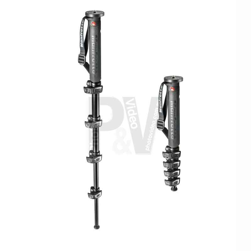 Manfrotto XPRO LAND 5 Section Aluminium Monopod