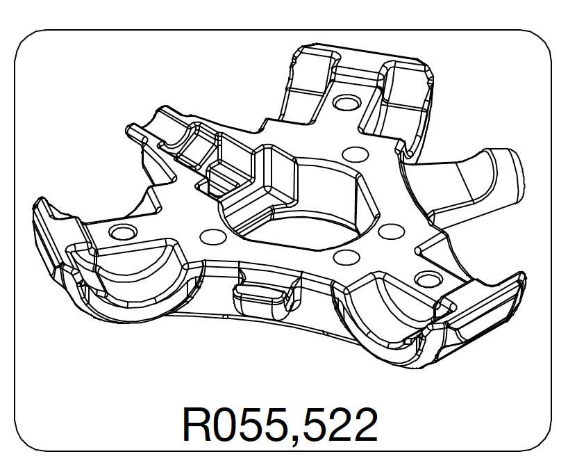 Manfrotto R055.522 Lower Spider
