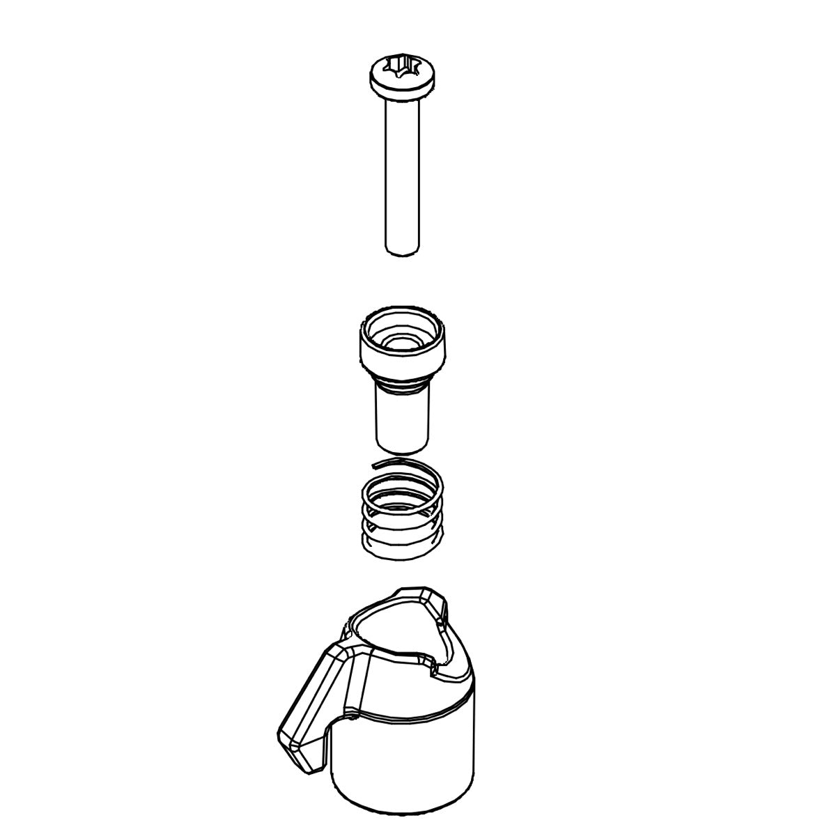 Manfrotto R1035.04 Befree Leg lock assembly