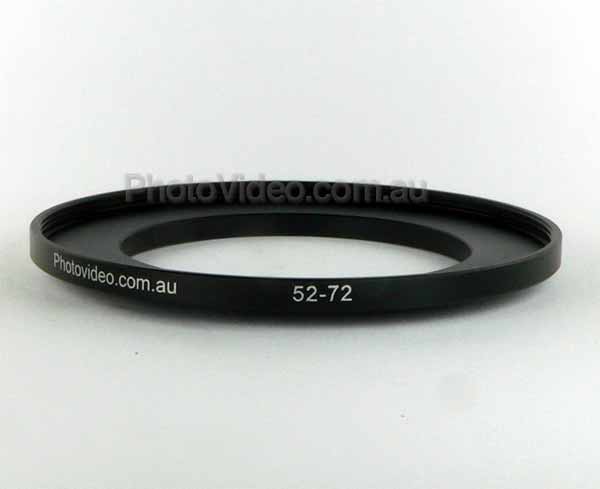 Step Up Ring 52-72mm