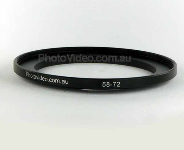 Step Up Ring 58-72mm