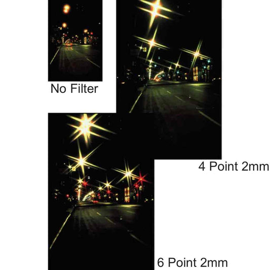 Tiffen Star Filters - Sizes 37mm-82mm