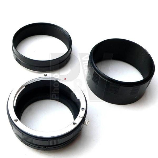 Macro Extension Tubes - Metal - for Canon EOS - NEW