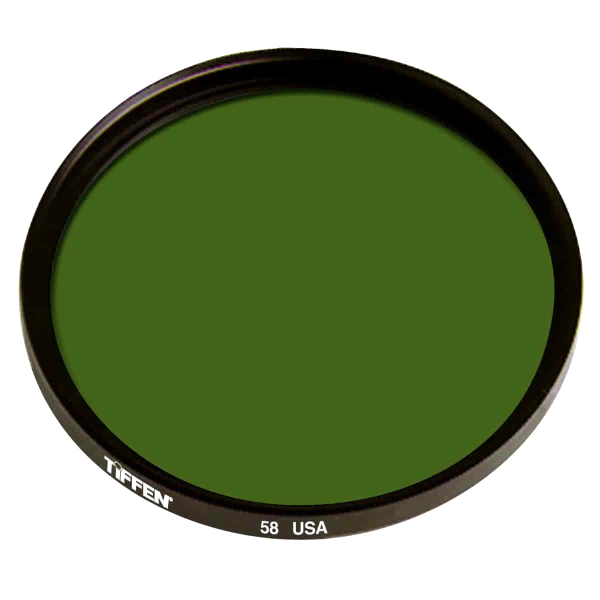 Tiffen GREEN 58 Filter - Sizes 40.5-82mm
