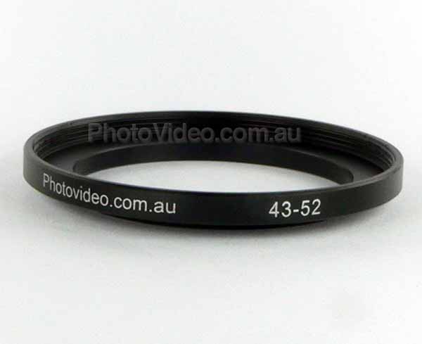 Step Up Ring 43-52mm