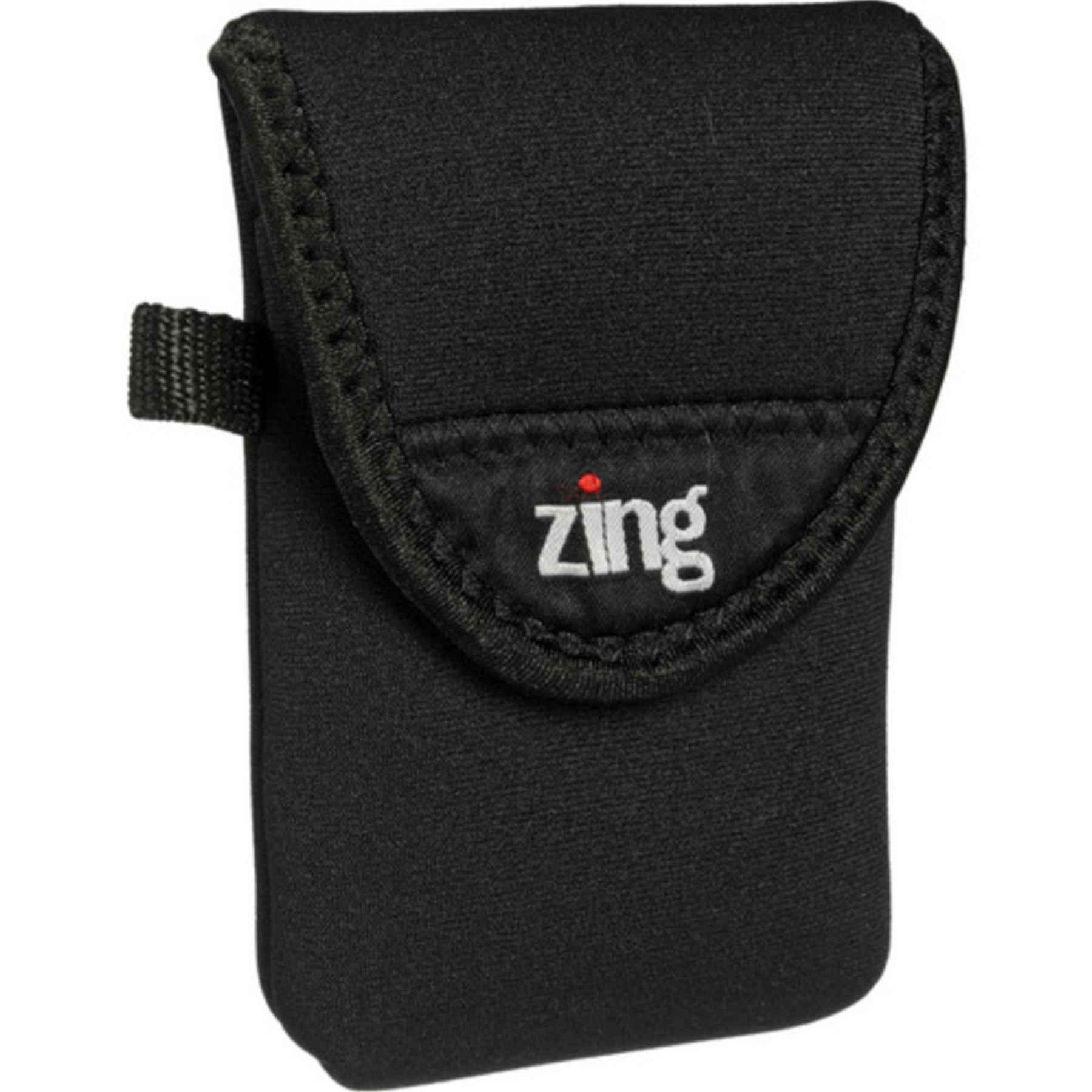 Zing Small Camera/Electronics Belt Bag Black