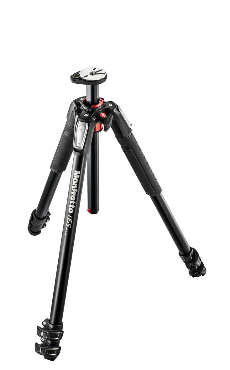 Manfrotto MT055XPRO3 aluminium 3-section tripod, with horizontal